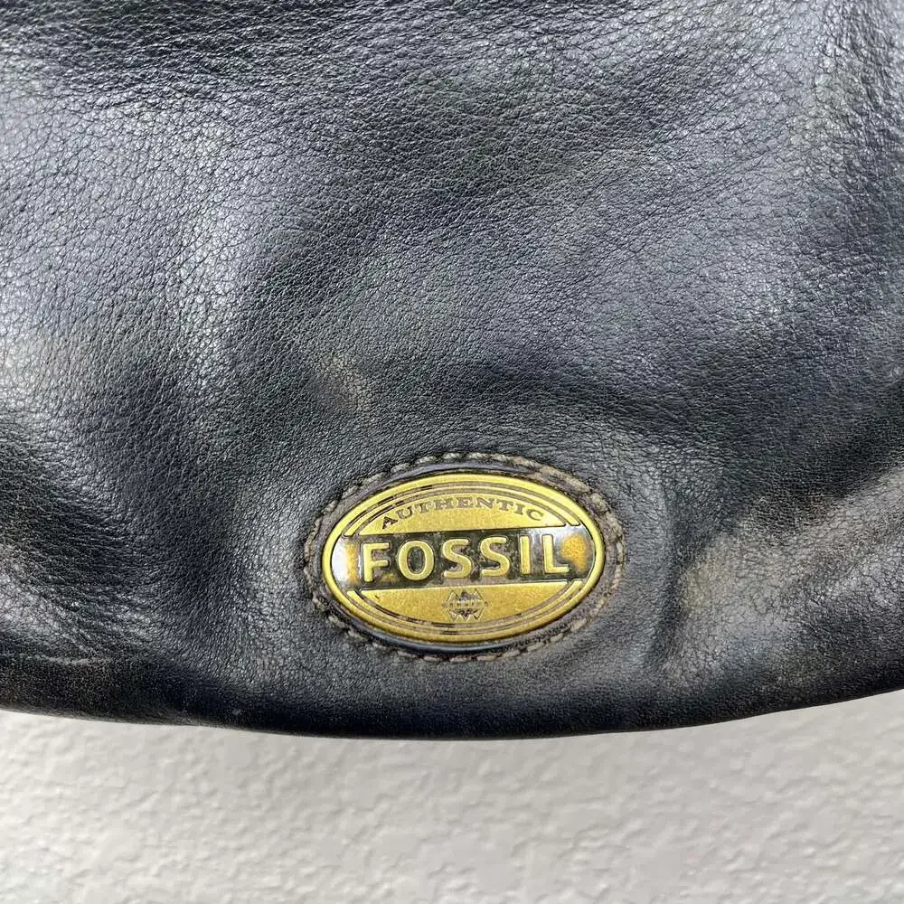 Fossil Black Crossbody Small Leather Bag - Picture 2 of 10